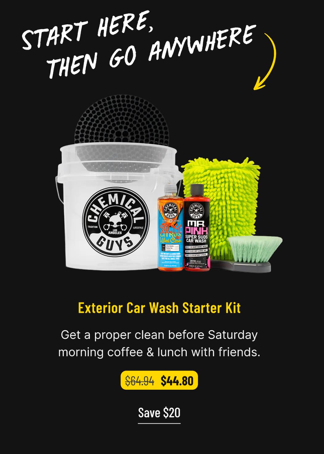 Exterior Car Wash Starter Kit