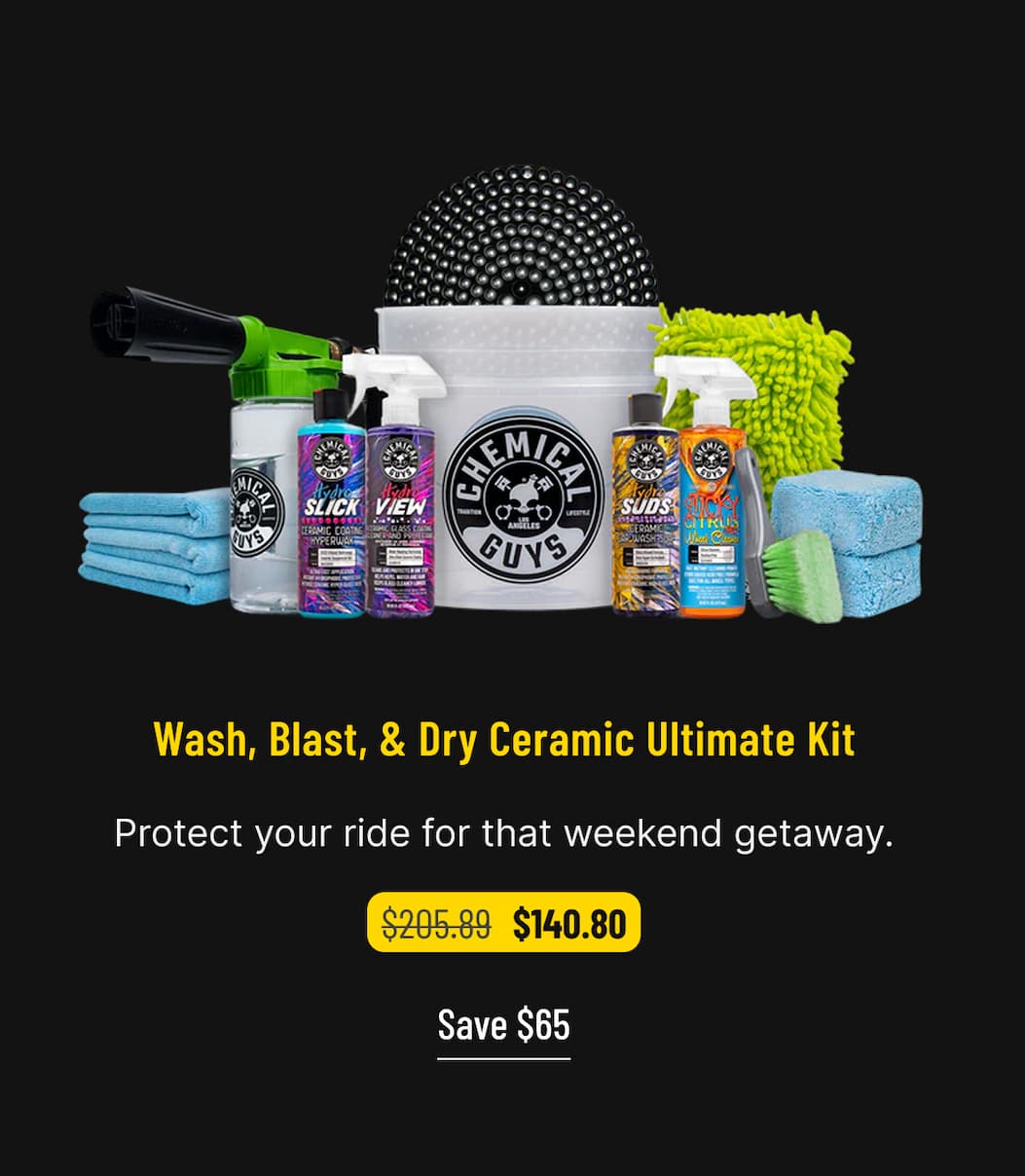 Wash, Blast, & Dry Ceramic Ultimate Kit