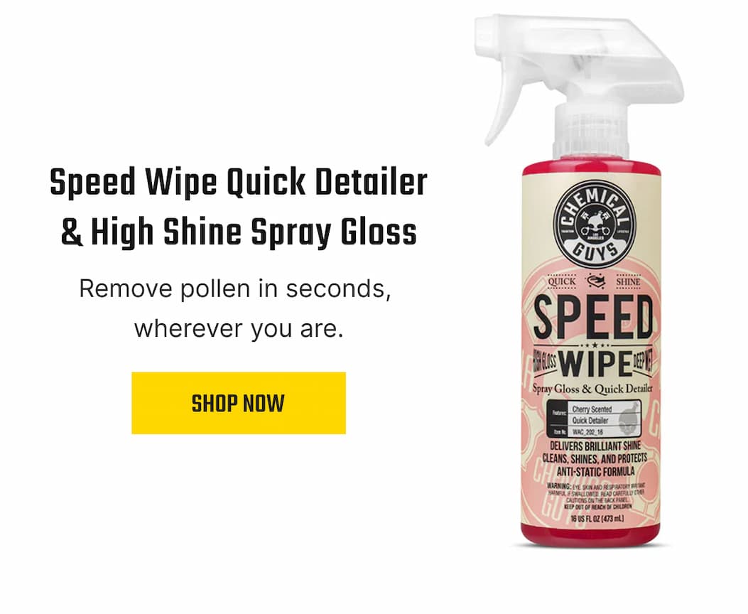 Speed Wipe Quick Detailer & High Shine Spray Gloss