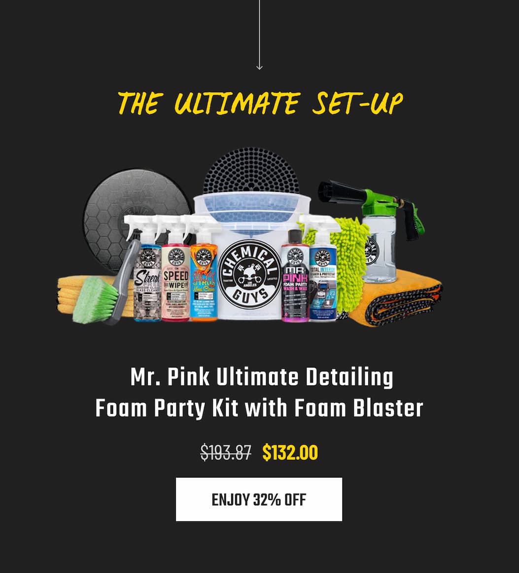 Mr. Pink Ultimate Detailing Foam Party Kit with Foam Blaster