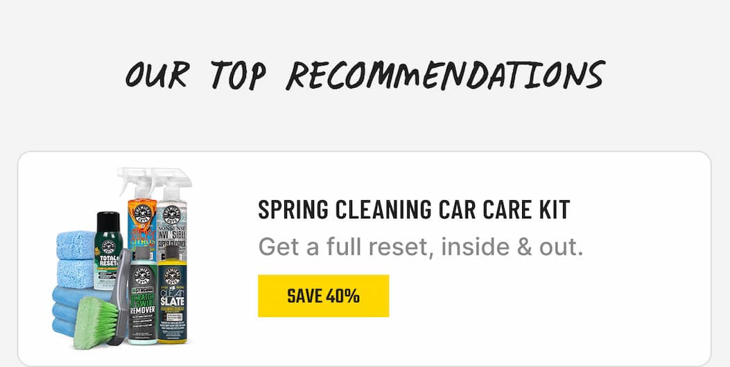 Spring Cleaning Car Care Kit