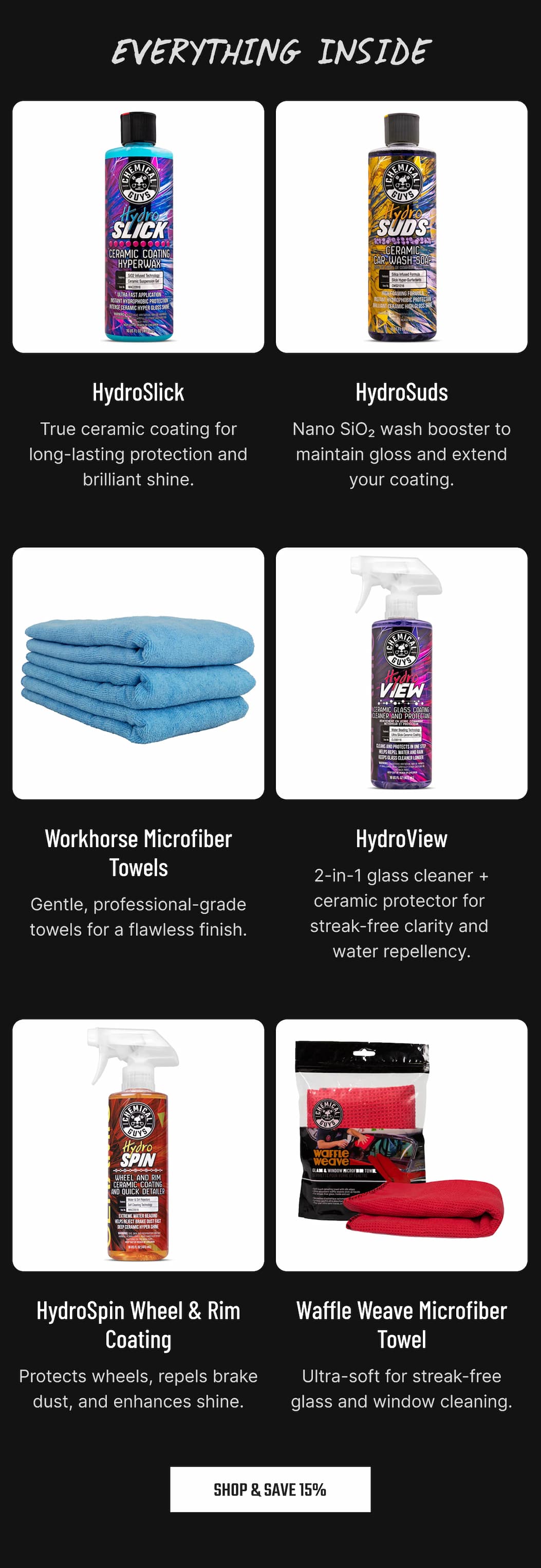 Shop Clean Exterior Ceramic Kit
