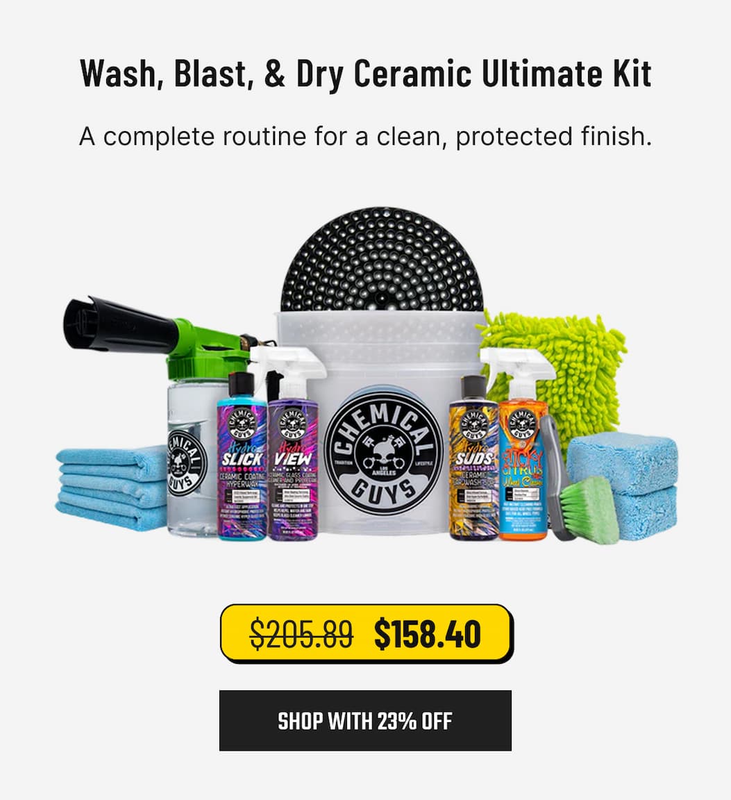 Wash, Blast, & Dry Ceramic Ultimate Kit