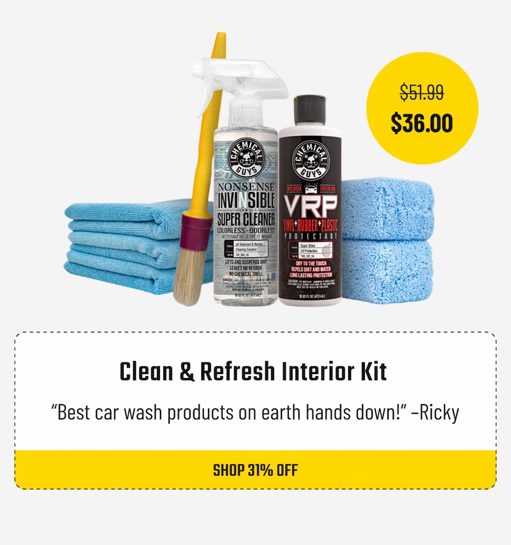 Clean & Refresh Interior Kit