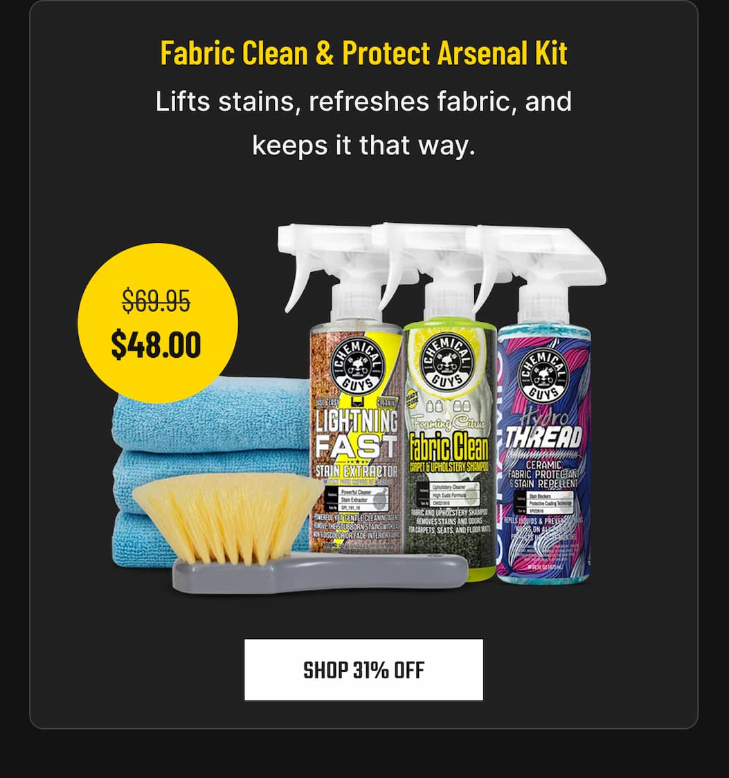 Fabric Clean & Protect Arsenal Kit