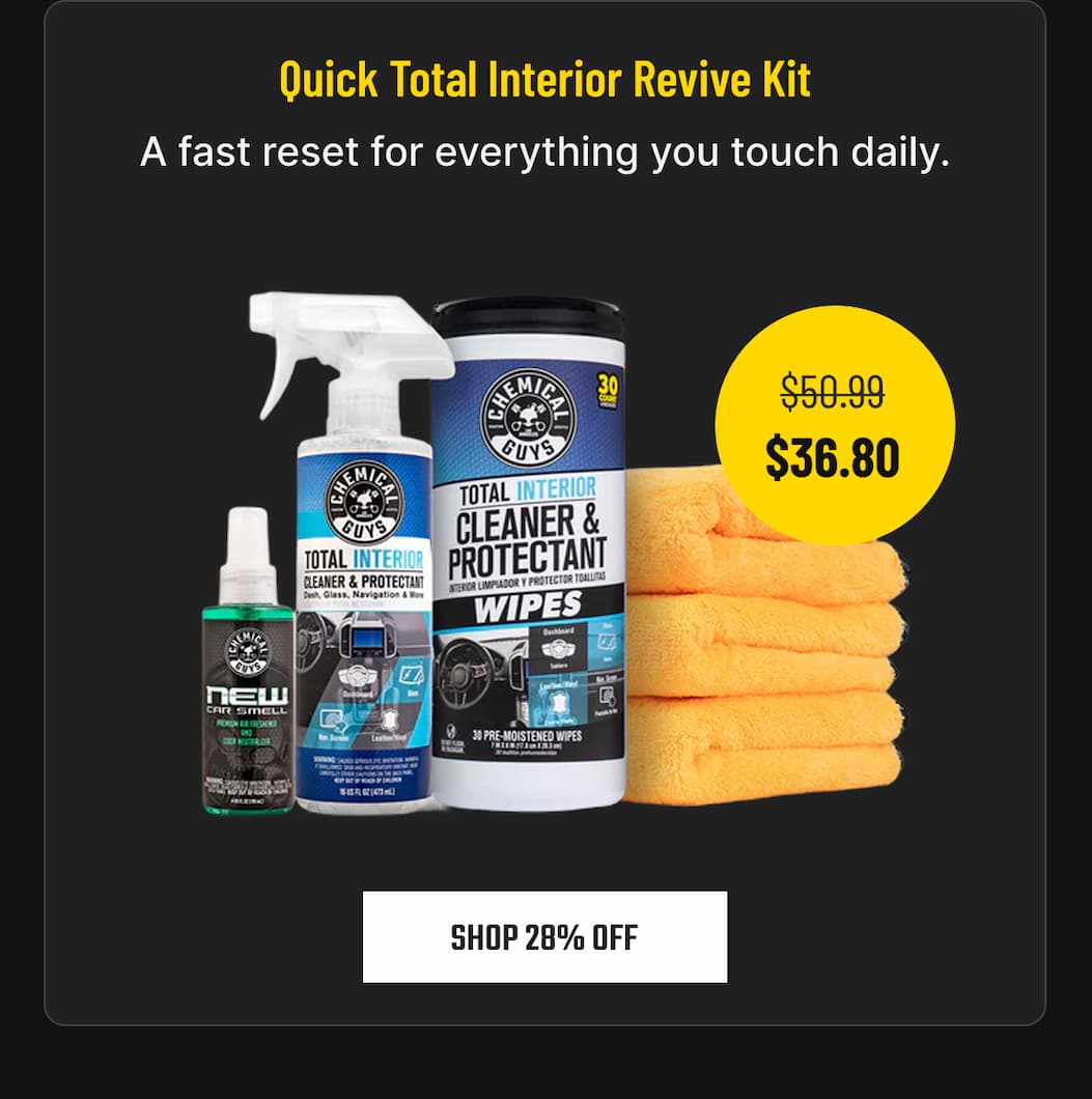 Quick Total Interior Revive Kit