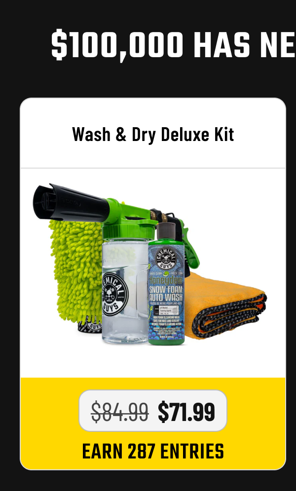 Wash & Dry Deluxe Kit