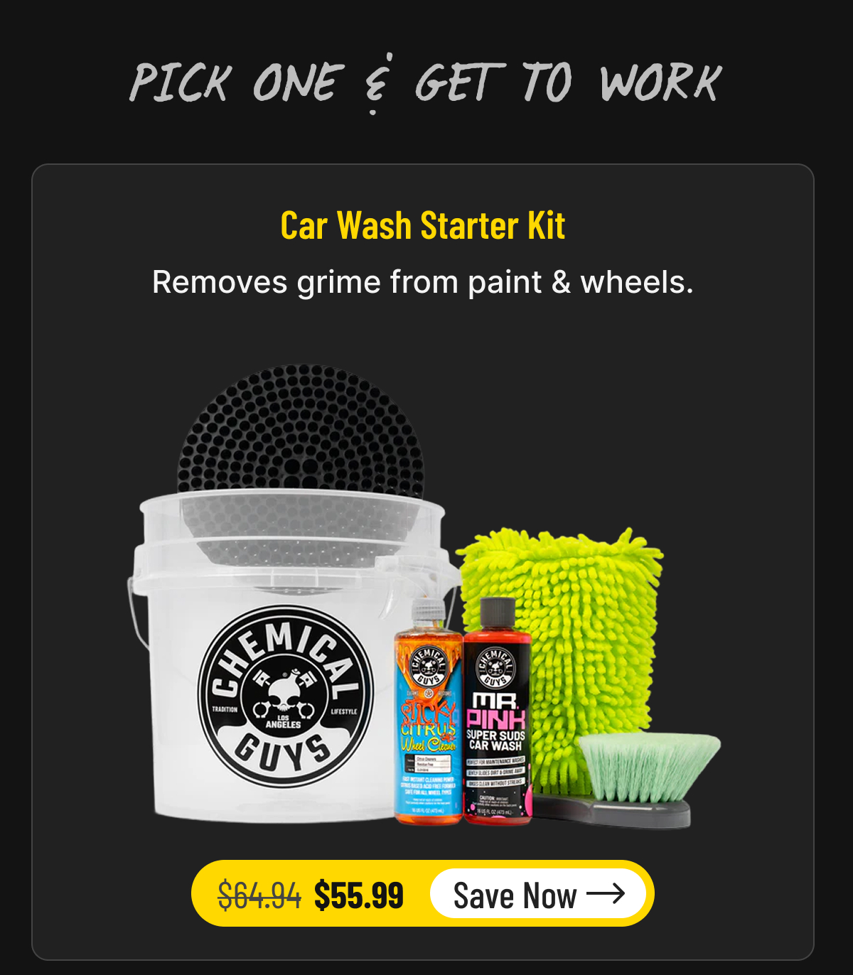 Car Wash Starter Kit