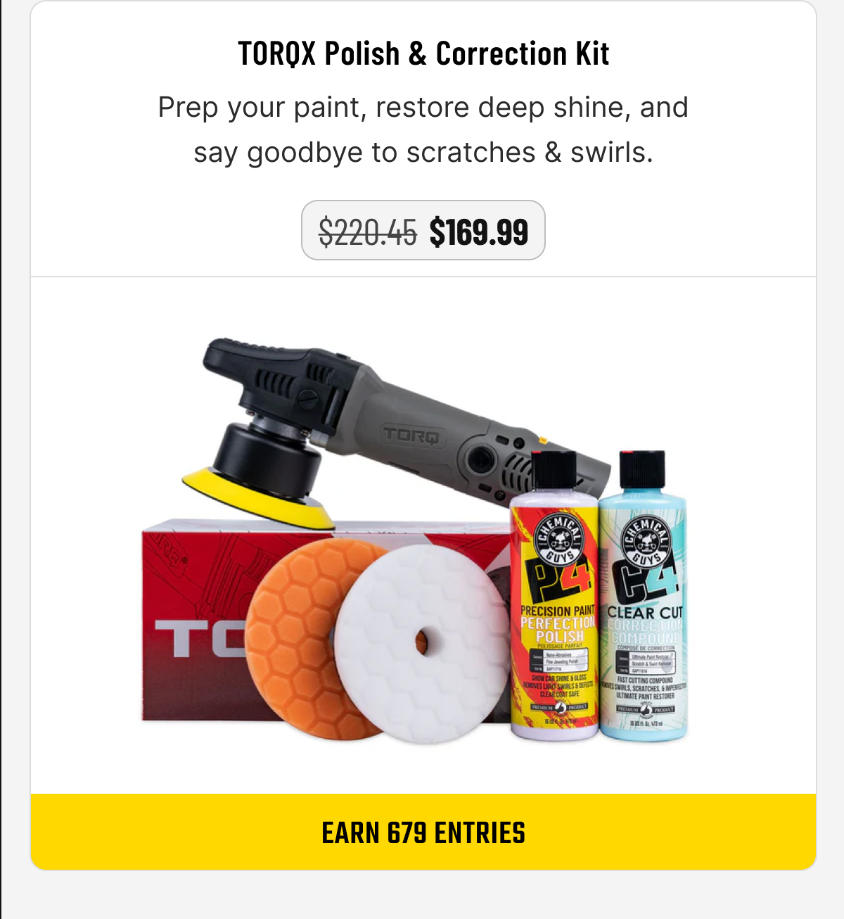 TORQX Polish & Correction Kit