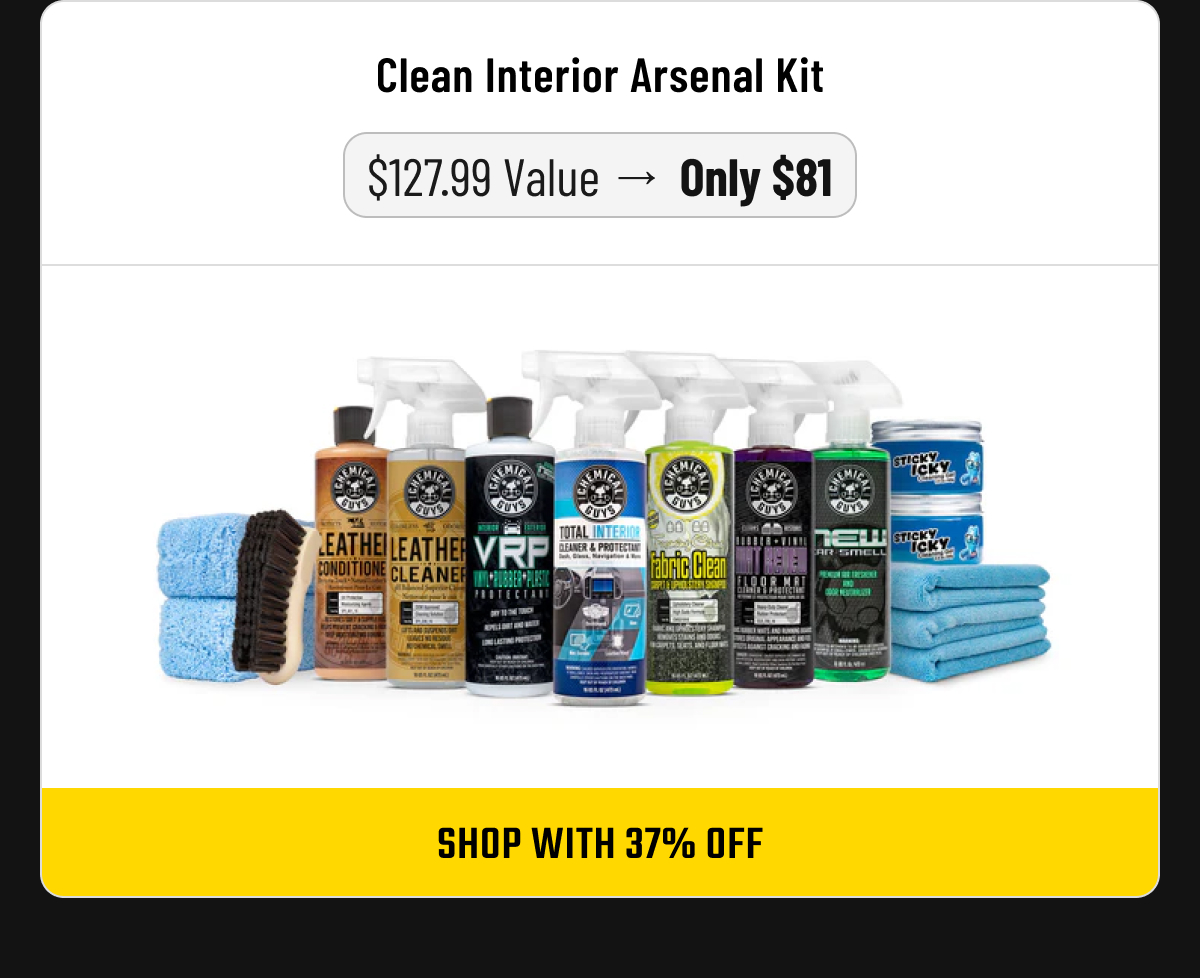 Clean Interior Arsenal Kit