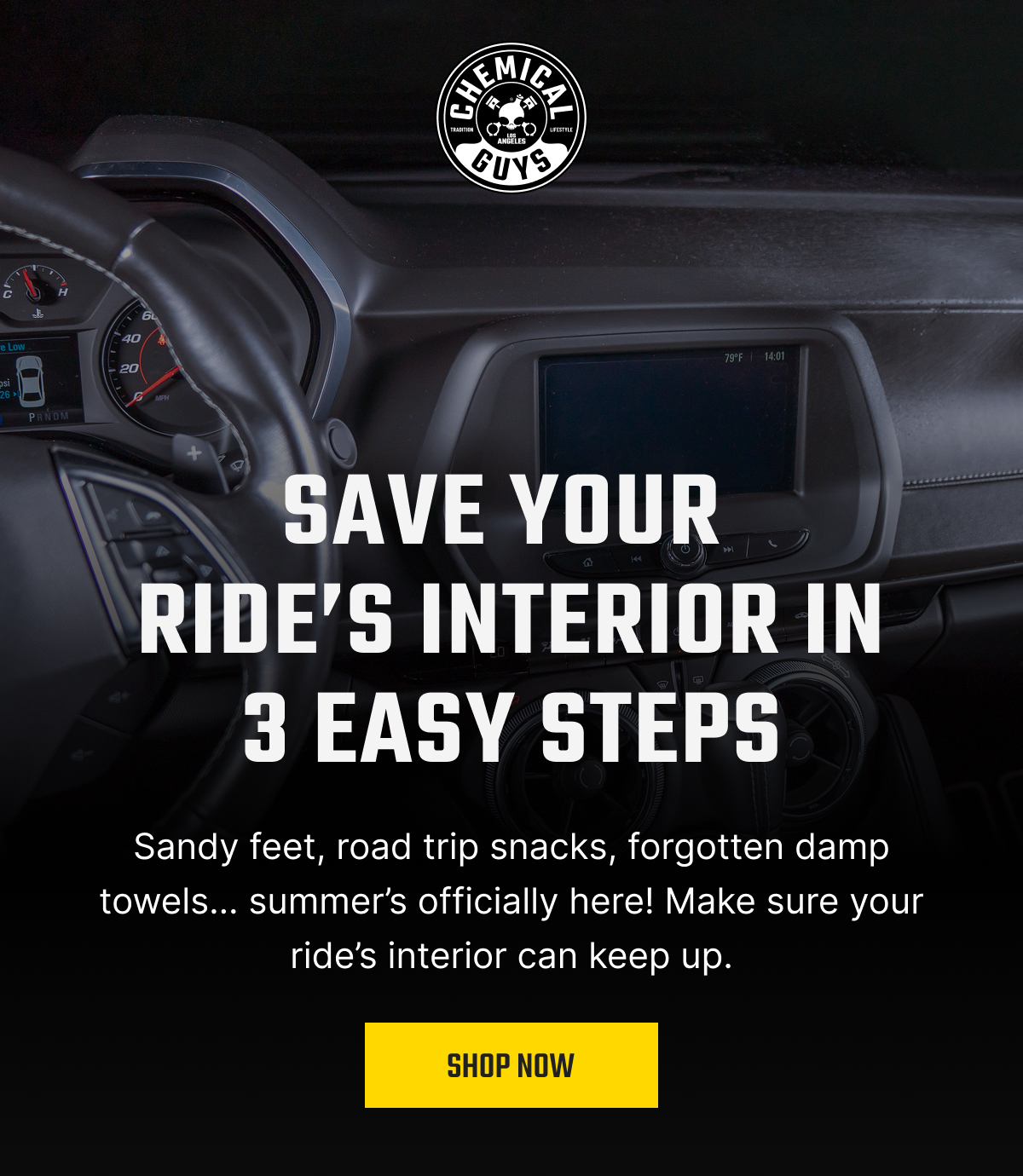 Save Your Ride's Interior in 3 Easy Steps