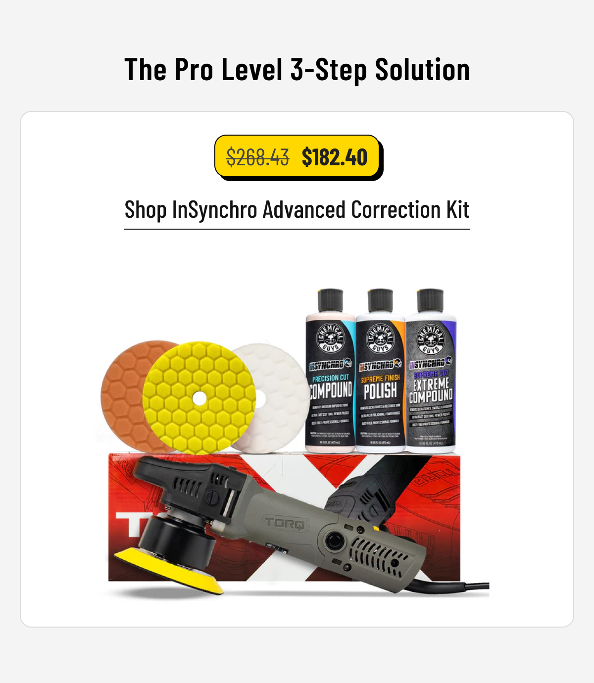 The Pro Level 3-Step Solution