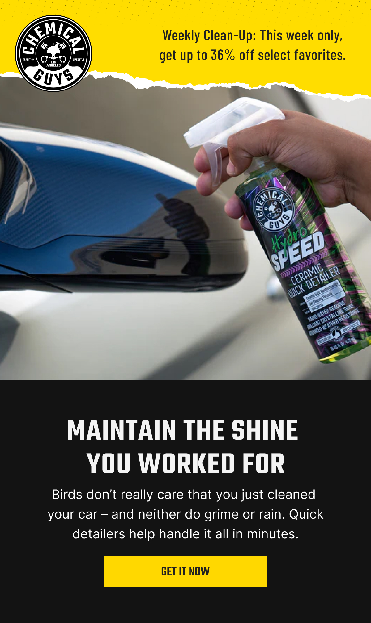 Maintain the Shine You Worked For Shop Now