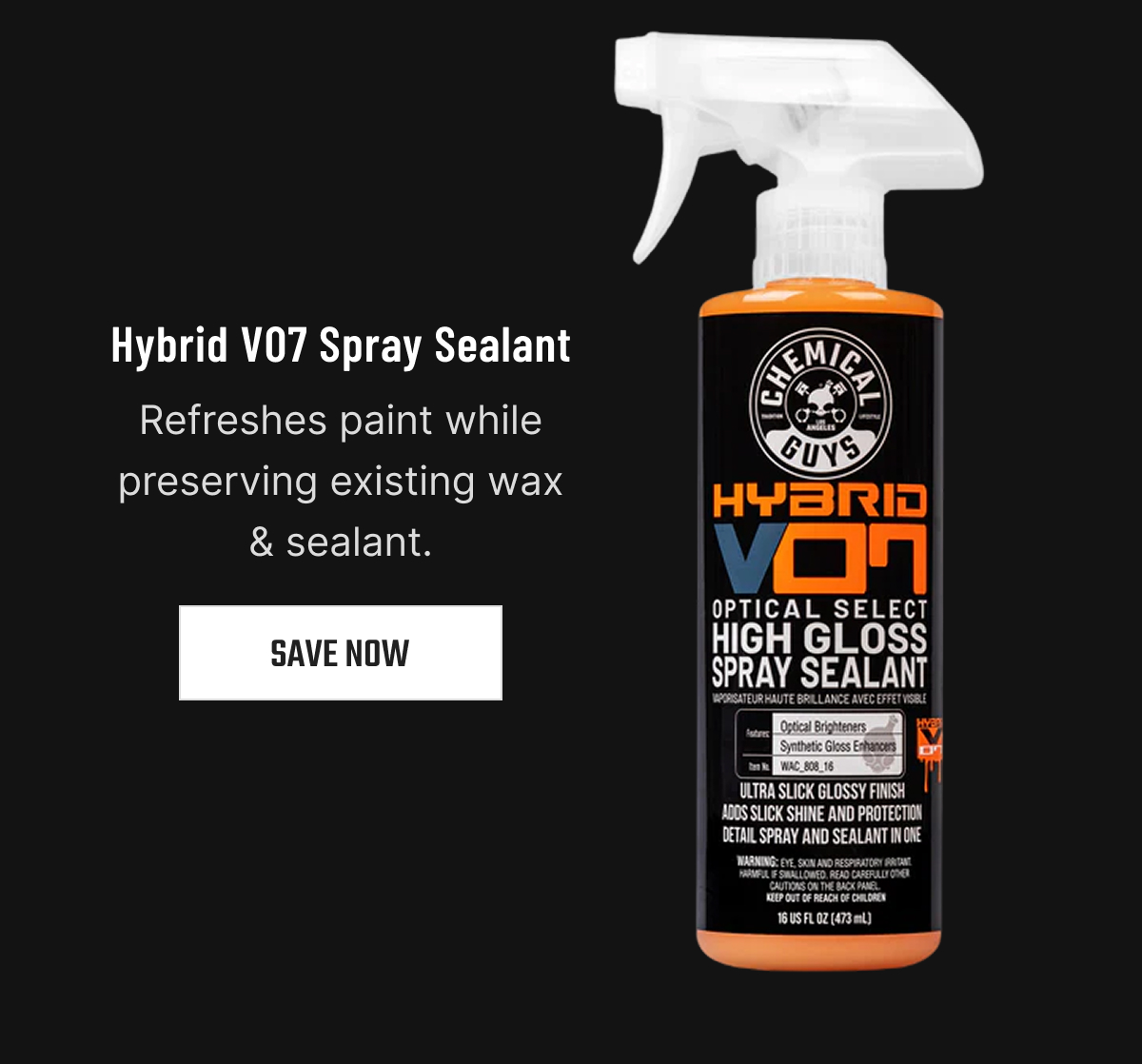 Hybrid V07 Spray Sealant Save Now