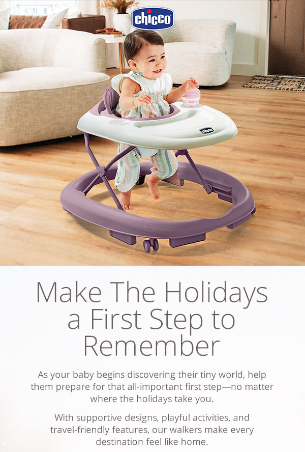 Make the holidays a first step to remember