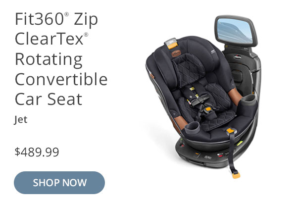 Fit360 Zip ClearTex Rotating Convertible Car Seat