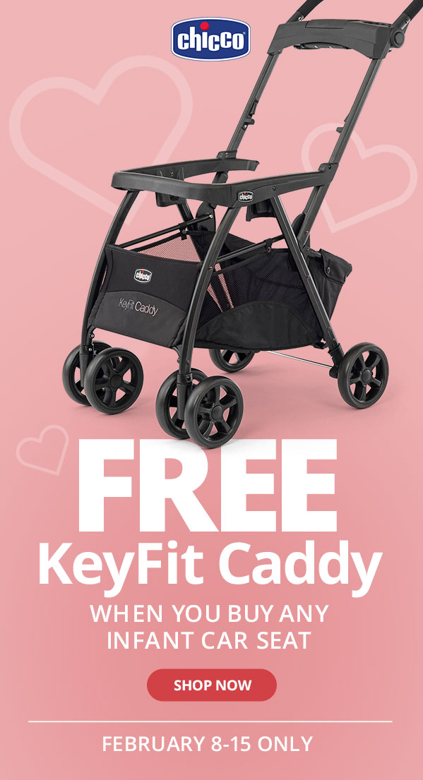 FREE KeyFit Caddy when you buy any infant car seat