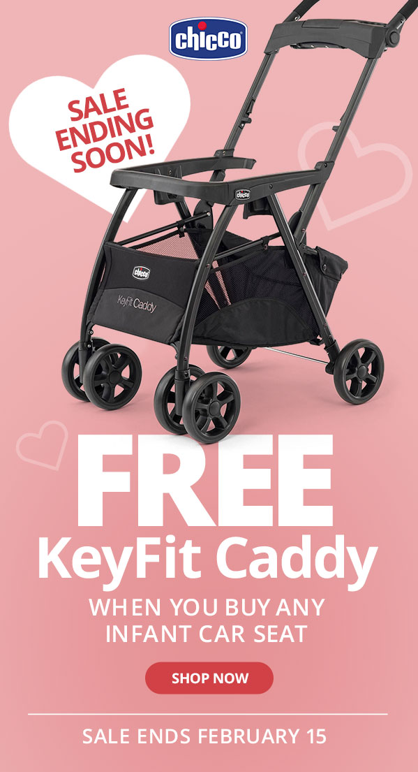 Ends Soon! FREE KeyFit Caddy when you buy any infant car seat
