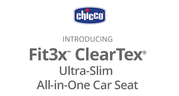 Introducing the Fit3x ClearTex Ultra-Slim All-in-One Car Seat