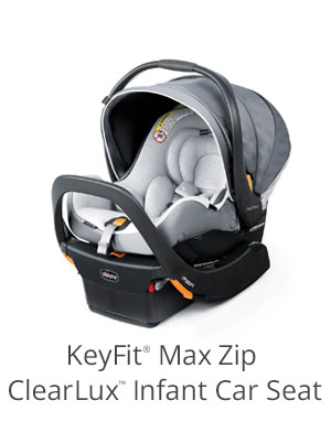 KeyFit Max Zip ClearLux Infant Car Seat