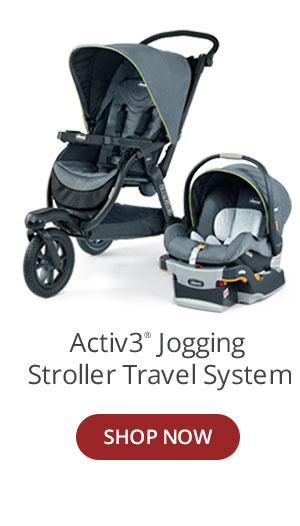 Activ3 Jogging Stroller Travel System