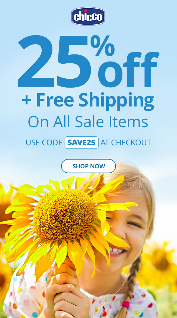 25% Off + Free Shipping on All Sale Items