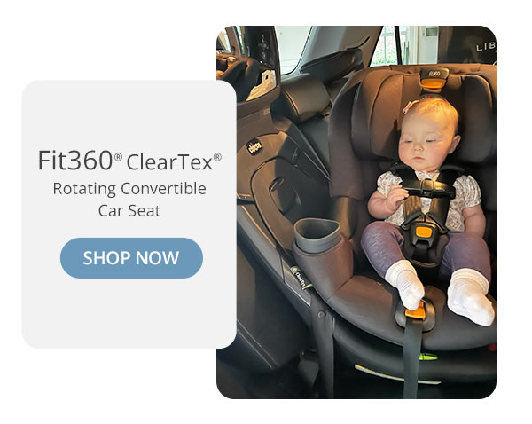 Fit360 ClearTex Rotating Convertible Car Seat