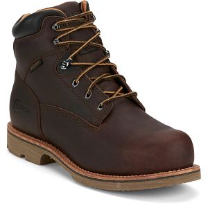 Serious Plus 6" Waterproof Comp Toe Met Guard Puncture Resisting in briar oiled (brown).