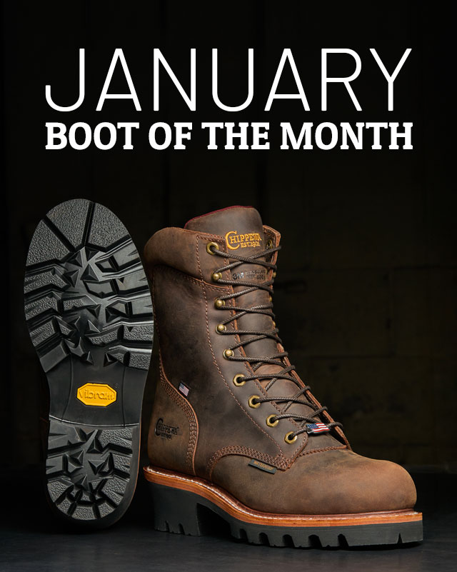 January BOOT OF THE MONTH.