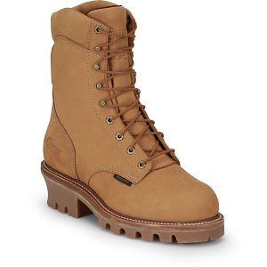 Super Dna 9" Waterproof Insulated Steel Toe n wheat (tan).