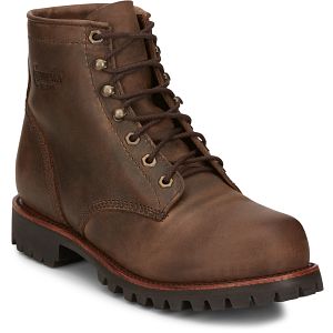 Classic 2.0 6" Steel Toe Lace Up in chocolate apache.