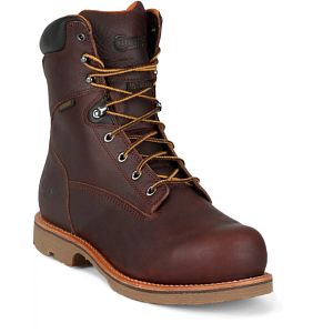 Serious Plus 8" Waterproof Comp Toe Met Guard Puncture Resisting briar oiled (brown).