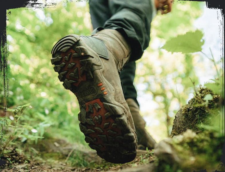 Cross Terrain 8" Waterproof Insulated Nano Comp Toe Hiker in graphite (grey)