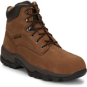 Graeme 6" Waterproof Comp Toe Hiker in brown.