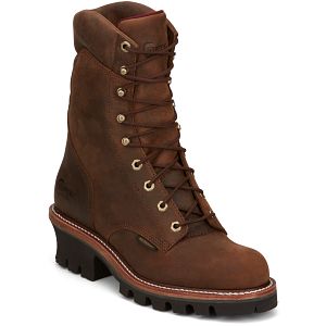 Super Dna 9" Waterproof Logger in bay apache (brown).