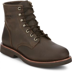 Classic 2.0 6" Lace Up in wood (brown).