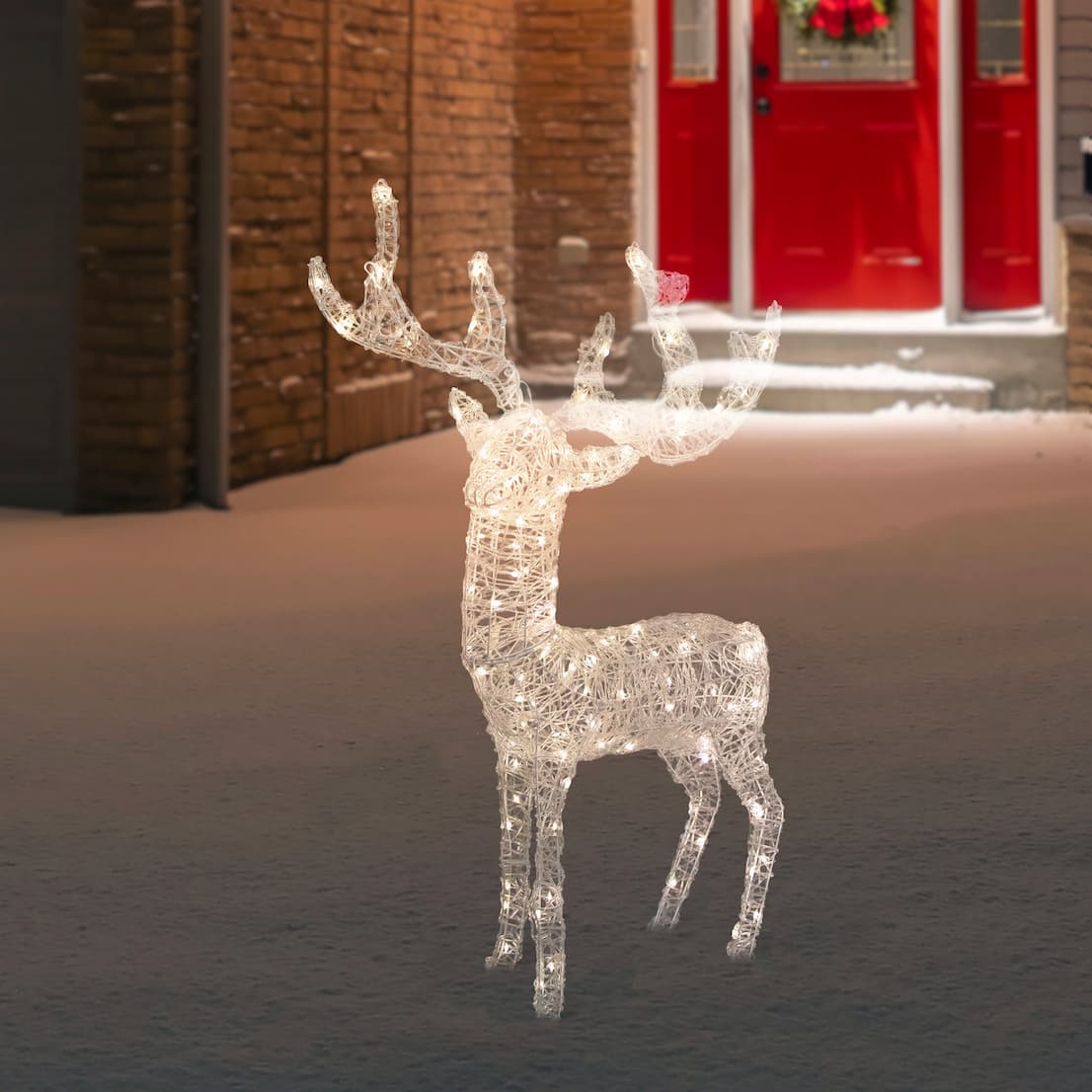 46.5" LED Lighted Outdoor Reindeer