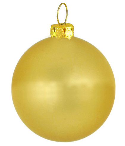 Image of Matte Shatterproof Christmas Ball Ornament - 3.25