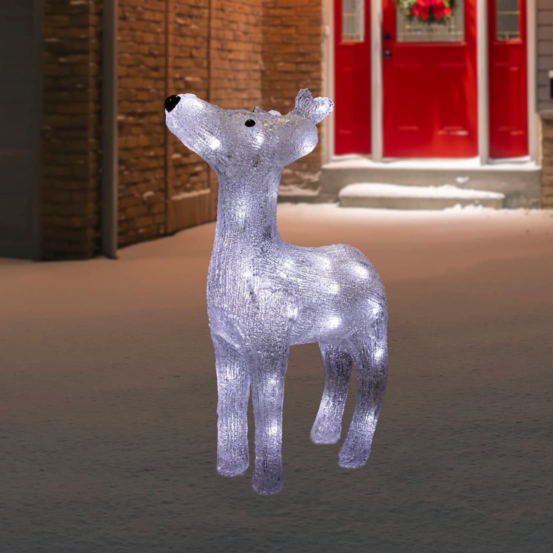 15" Commercial Grade Acrylic Outdoor Reindeer