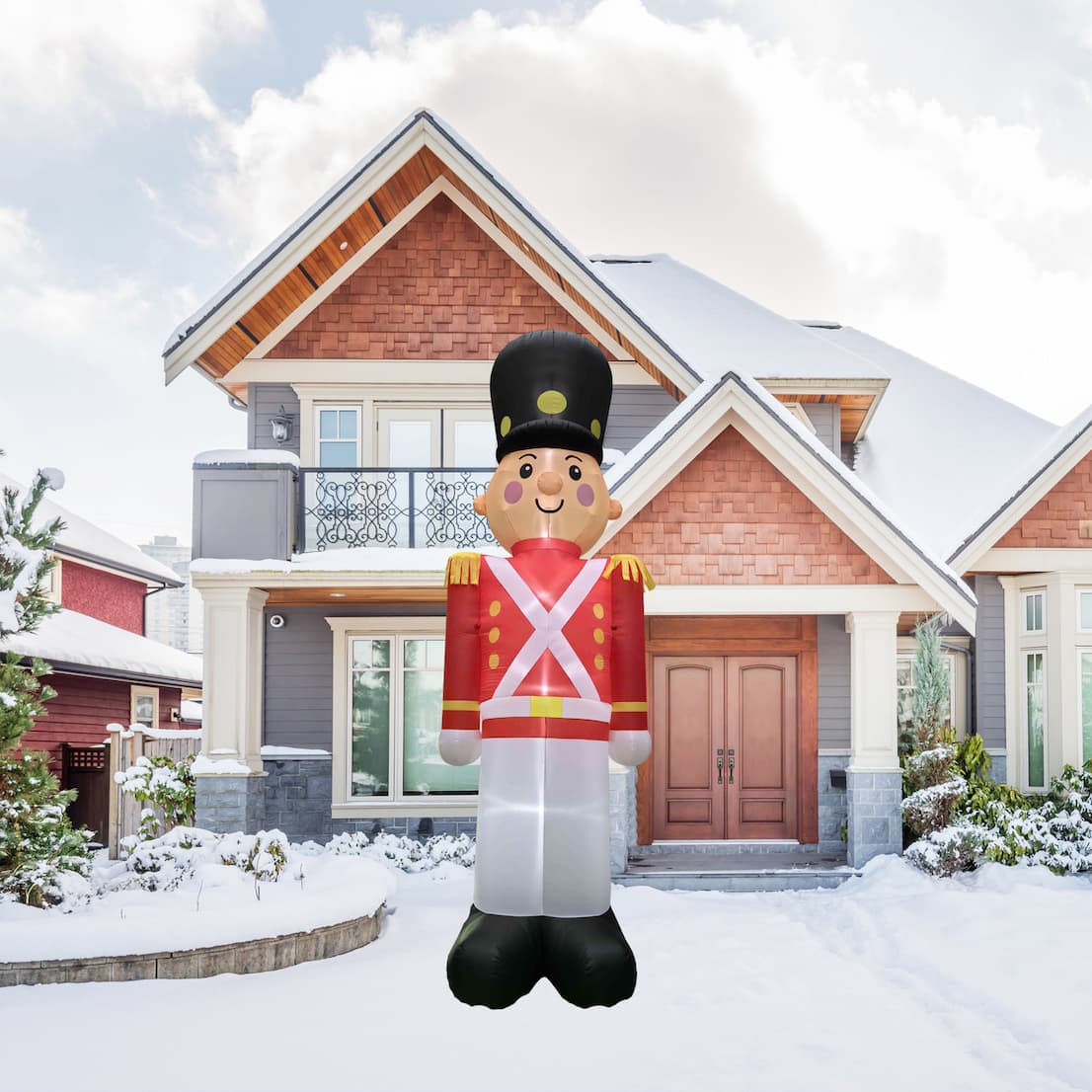 20' Lighted Inflatable Toy Soldier