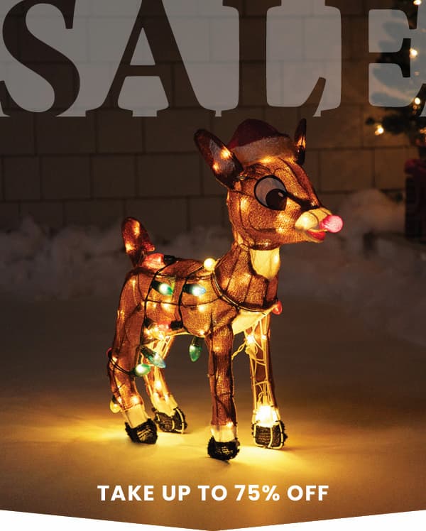 Up to 75% off