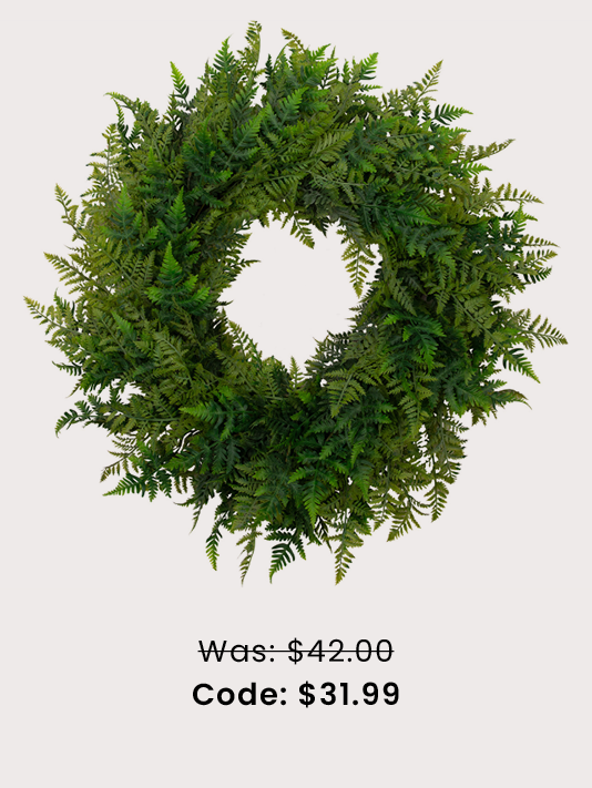 Fern Spring Wreath