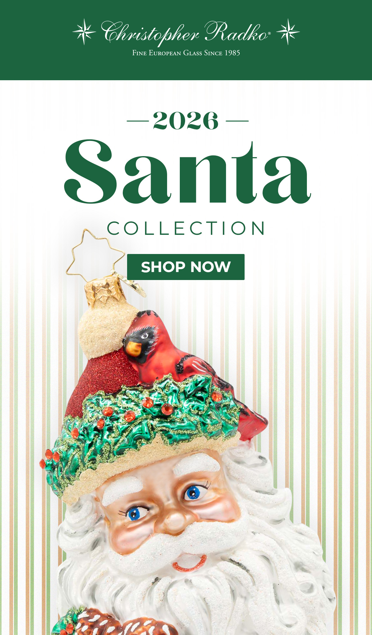 All Santa Ornaments