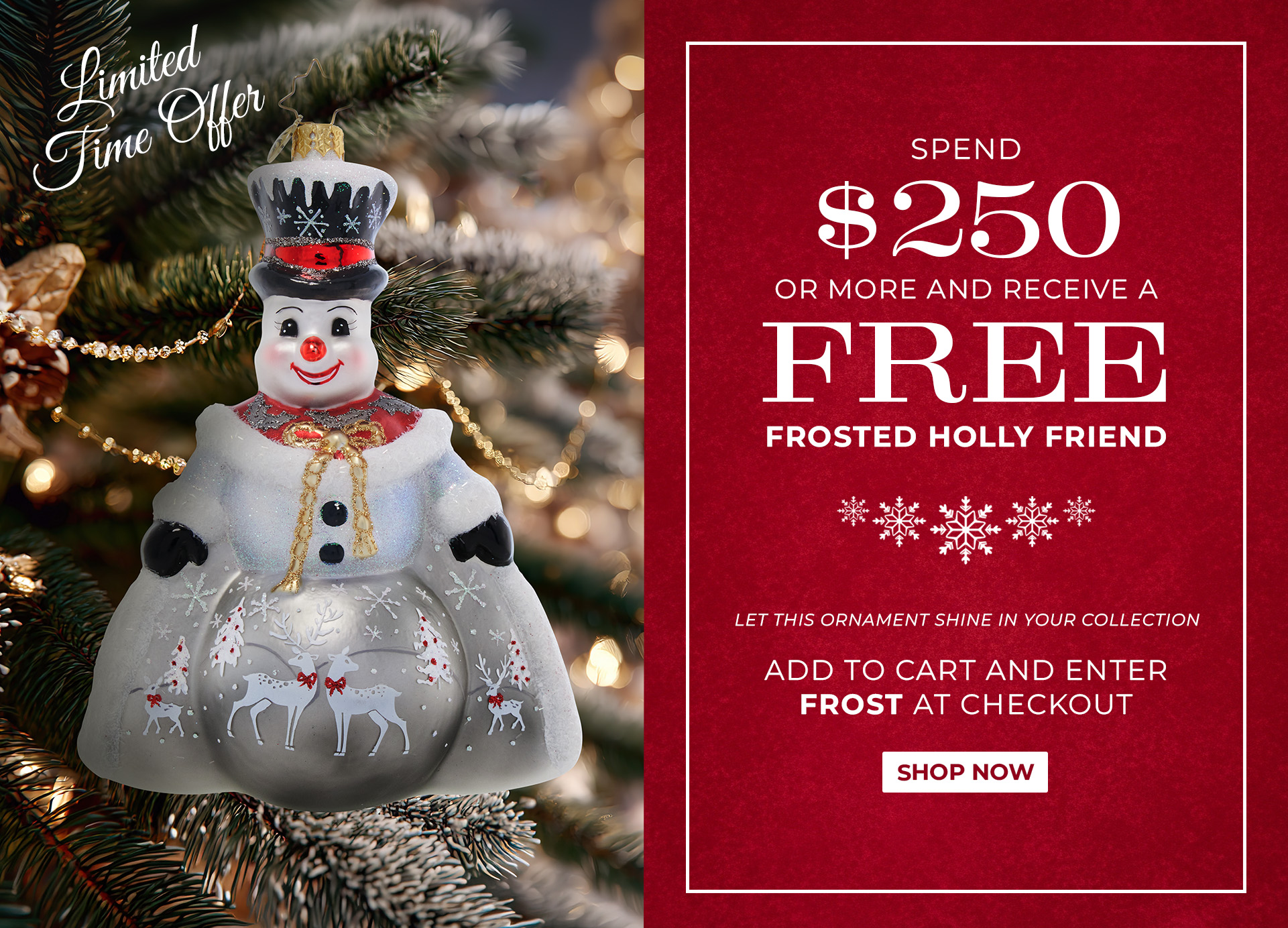 Frosted Holly Friend