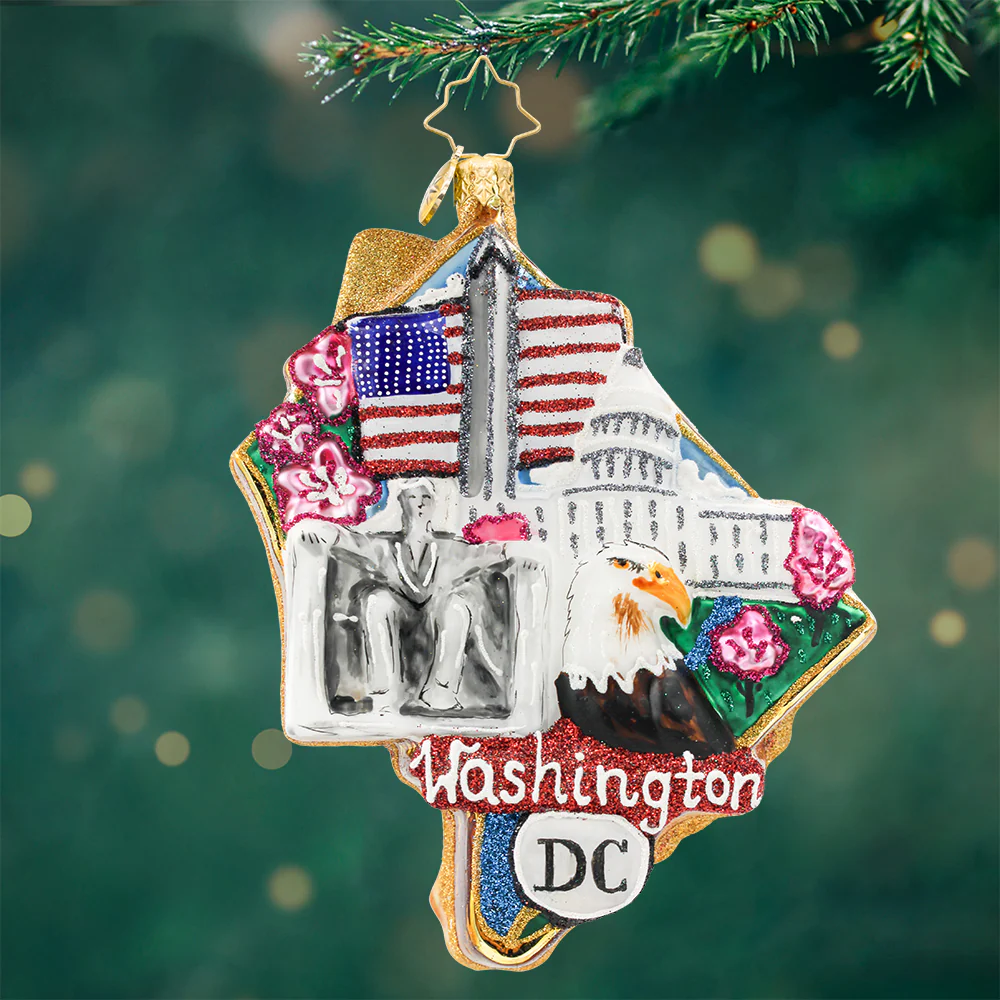 Monumental Moments ornament by Christopher Radko