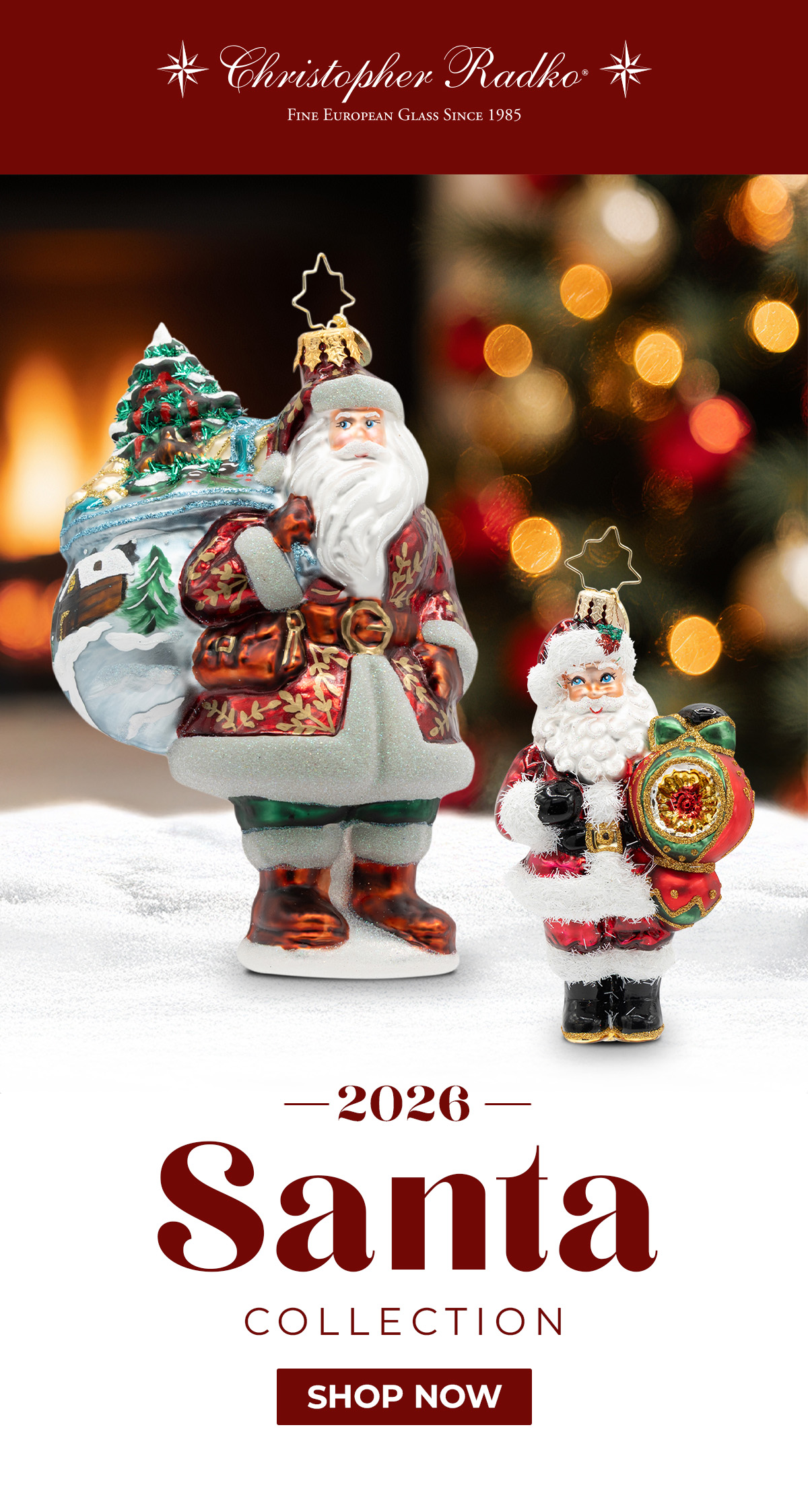 All Santa Ornaments