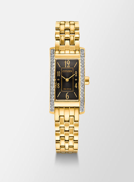 Petite Palidoro Black Dial Stainless Steel Bracelet EG7112-59E