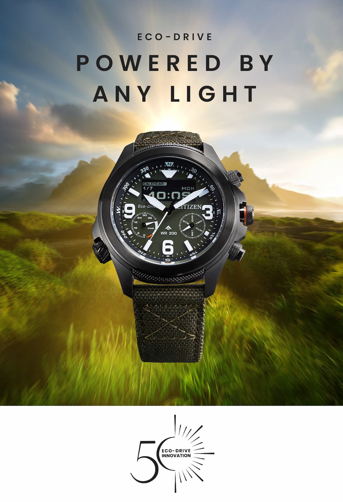 Eco-Drive: Powered by Any Light