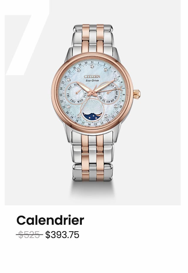 Calendrier WAS: $525  NOW: $393.75