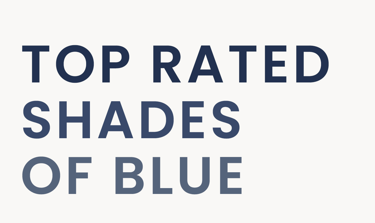 Top RatedShades of Blue